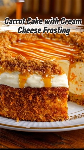 4.1K views · 14 reactions | 凌 Carrot Cake with Cream Cheese Frosting...