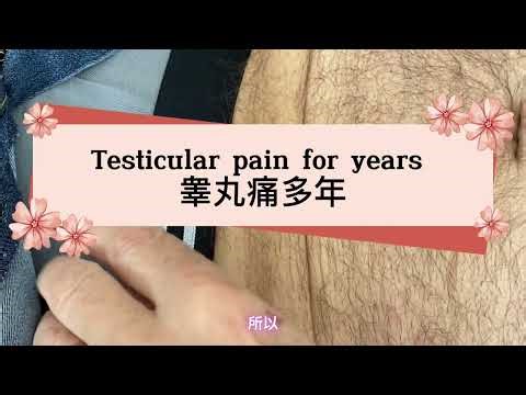Left testicular pain 13 years, the real cause revealed through four levels thinking 