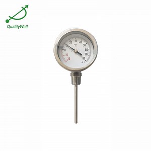 [Hot Item] Bimetallic Dial Thermometer Accuracy Cl1.0 According Standard En 13190