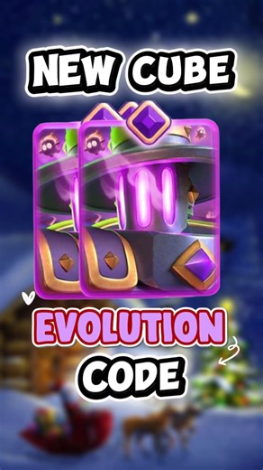 ClashDrops on Instagram: "New QR Code Christmas Five-Star Gingerbread Lucky Cube Evolution Chest 😍🎁 Looking for the Clash Royale QR Code 2025? This video shows how to get a Lucky Cube Evolution Chest (5-Star) using the December QR code, including full Evolution rewards and the Furnace Evolution. Learn what’s inside the Lucky Cube, how full Evo works, and how to unlock the Furnace Evolution step by step. Spanish & Portuguese players included 🇪🇸🇵🇹 También explico cómo reclamar el Lucky Cube 