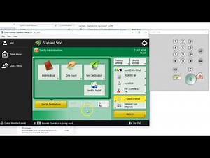 Scan to Folders via Canon Printers