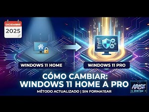 ✅ Cómo cambiar Windows 11 Home a Pro | 2026 |