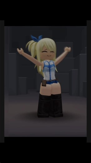 I LOVE LUCYYY… Ik I didn’t accessorize her star dresses, or the hair style… but I still love it! #fyp #roblox #avatar #lucyheartfilia #fairytail