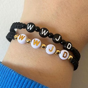 WWJD Bracelets, Jesus Religious Jewelry Gift, What Would Jesus Do Bracelet, Religious Gifts, Gift for Christmas - Etsy
