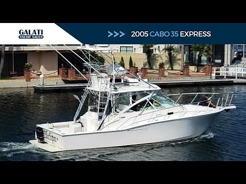 For Sale - 2005 Cabo 35 Express "AFFLICTION"