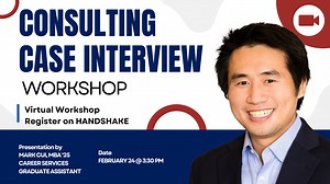 Case Interview Workshop with Mark Cui
