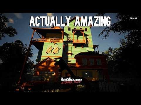 This Hello Neighbor Fan Game is Actually Amazing... Hello Neighbor Alternative Reality