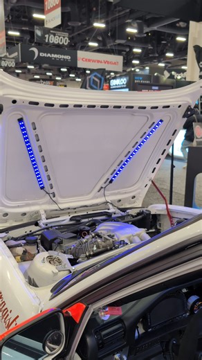 2M views · 21K reactions | Quick hood install on Larry Chen Photo's E30 before the final day of SEMA with Cagle Johnson ! #typesauto #underglowtheworld | TYPE S Automotive | Facebook