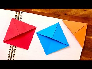Easy Bookmark - How to make Bookmark - Origami / Bookmark