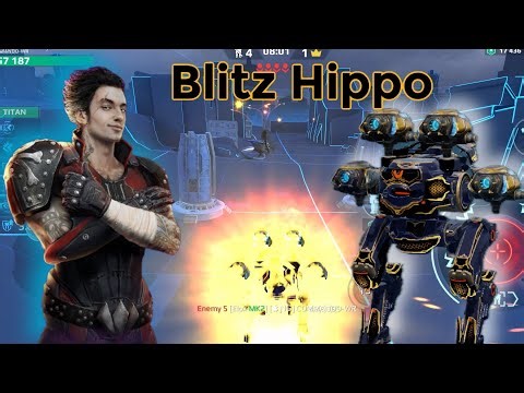 Blitz Hippo | Became stronger | War Robots Gameplay