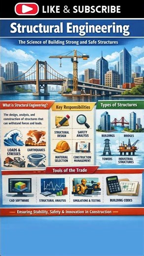 How Structural Engineers Build the World | Civil Engineering Explained #shorts