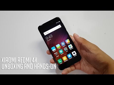 Xiaomi Redmi 4X Unboxing and Hands-On