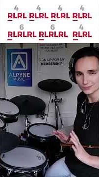 How To Play The 'Wipeout' Tom Pattern 🥁🌊