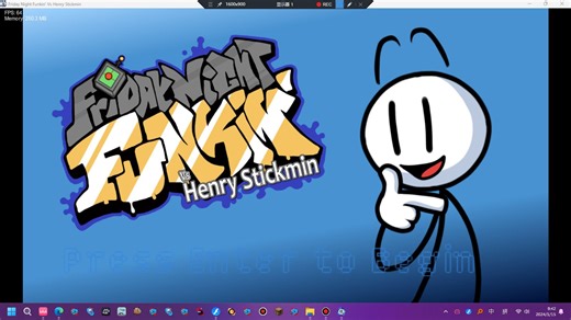 FNF X 亨利 Mod :VS.HENRY STICKMIN V4 Part 1部分