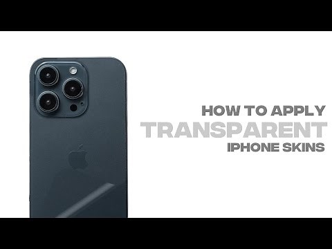 How to Apply Transparent iPhone 14 Skins | Capes