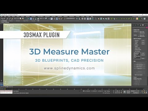 Introducing 3D Measure Master plugin for 3ds Max | CAD-Style Measurement Tools