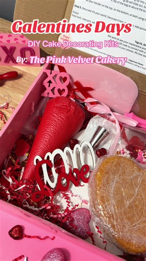 DIY Cake Decorating Kits for Valentine’s Day Fun