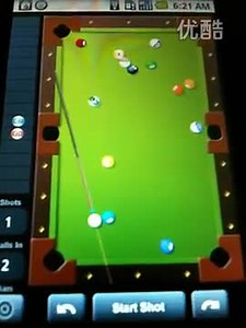 安卓「能助手」每日最佳游戏推荐《美式台球2D》付费版视频演示