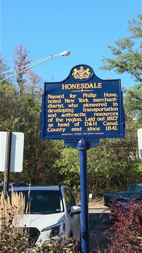 Downtown Honesdale Pa.