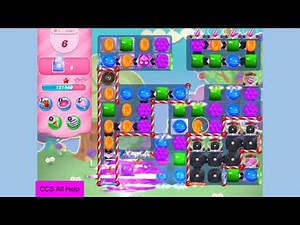 Candy Crush Saga Level 4501 NO BOOSTERS Cookie