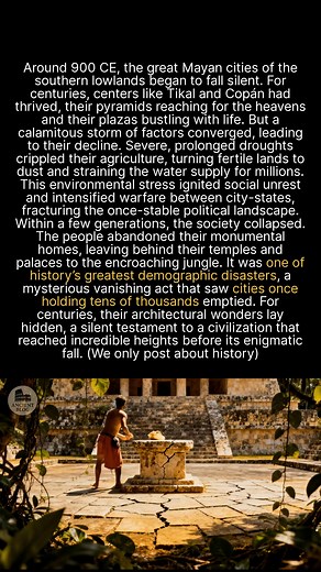 The Classic Maya civilization did not vanish, it transformed after its southern cities collapsed. #ancienthistory #archaeology #didyouknow | Ancient Blog