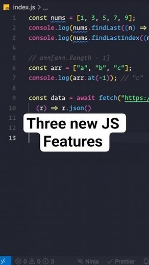 New JavaScript Features 2025 Edition