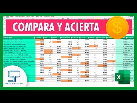 Find the LOWEST PRICE among your SUPPLIERS in Excel