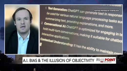 Technology is not time forgiving; it will move forward with or without us. Now, it’s our responsibility to maintain AI as a TOOL rather than a know-it-all do-no-wrong system!!! Catch Fine Point with Guest Host David Pollack USA Weeknights Here: https://live.oann.com/home.ktv?utm_source=socials&utm_medium=social media&utm_campaign=fb | One America News Network