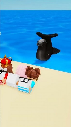 EVERYBODY HIT THE SEA LION🗣️🦭#robloxshorts #roblox