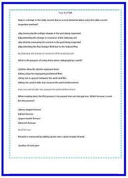 CWB LEVEL 2 EXAM STUDY GUIDE ALL WITH COMPLETE 550 QUESTIONS AND WELL ELABORATED ANSWERS JUST RELEAS