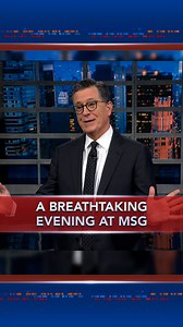 100K views · 2K reactions | Trump’s MSG rally was breathtaking for all the wrong reasons. #Colbert | The Late Show with Stephen Colbert | Facebook