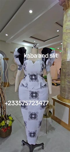 Stunning Kaba and Slit Styles for Ghanaian Weddings