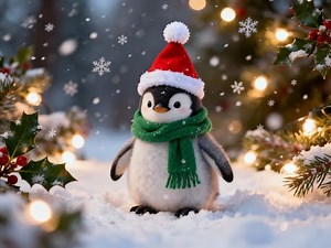 Cute Penguin Wishes "Merry Christmas!" | Christmas 2025 | Xmas | Christmas Wishes