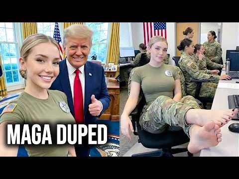 MAGA Men Get DUPED As Trump Supporting Foot Fetish Model Truth Revealed