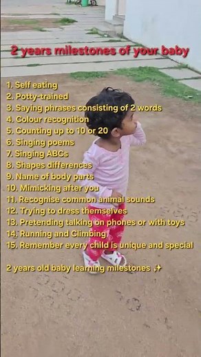 15 Milestones Your 2-Year-Old Should Know | Toddler Development Checklist