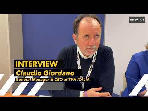 Interview with Claudio Giordano - General Manager & CEO at TVH Italy