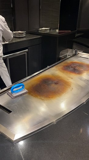 鉄板のお手入れとピカピカ焼肉！