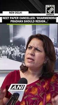 NEET 2026 Paper Cancelled: ‘He should resign...’ Supriya Shrinate attacks Dharmendra Pradhan