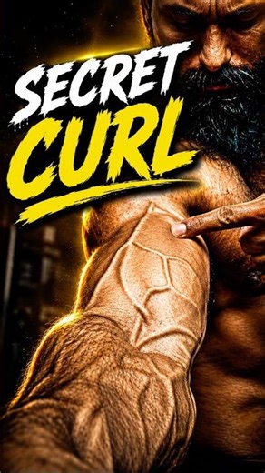 🚫SECRET CURL for BIGGER BICEPS 💀