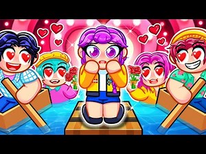 Baby RUMI at an ALL SAJA BOYS POOL PARTY in Roblox! 😳💦 | Kpop Demon Hunters