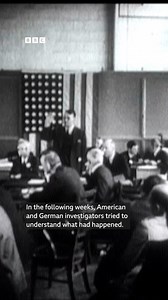 In 1937, the Hindenburg airship burst into flames in New Jersey in the US, killing 36 people. Known as "the pride of Nazi Germany", it was roughly the same size as the Titanic and the largest rigid airship ever built. It had been viewed as the epitome of first class travel. Hear more about what happened on Witness History 🎧 https://www.bbc.co.uk/sounds/play/w3ct4xf1 | BBC World Service