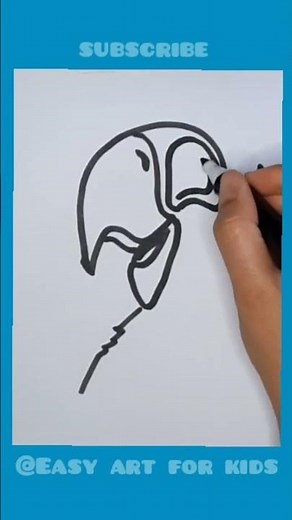 how to draw RIO " EASY " _ EASY ART FOR KIDS #DIY