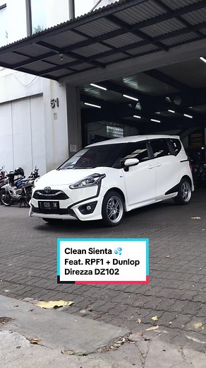 Clean Toyota Sienta with RPF1 R17 Dunlop Direzza DZ102