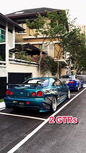What’s Better Than 1 GTR ? 2 GTRs 😈 #Gurucollector #Cars #Turbo