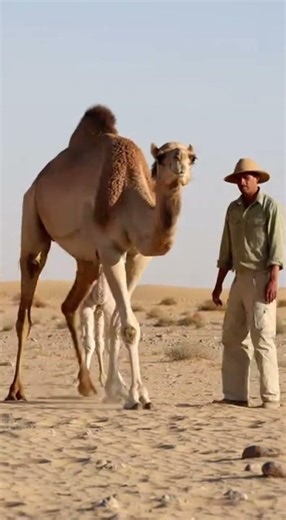 This Baby Camel Stole the Whole Scene 🐪