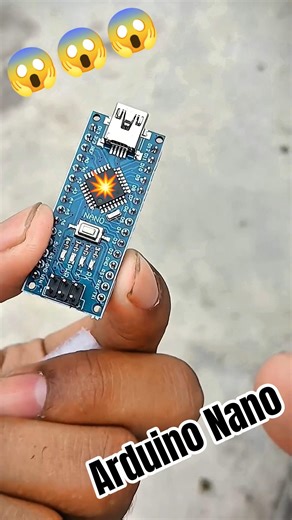 unboxing a new arduino board LED blinking code perform #experiment #shortsfeed