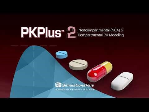 PKPlus 2 Noncompartmental (NCA) & Compartmental PK Modeling