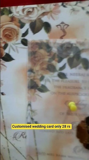 high quality customized wedding card #wedding #carddesigner #weddingcard #love #weddinginvitation