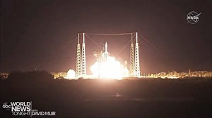 9.1K views · 272 reactions | LIFT OFF: New video from NASA shows a rocket, carrying a Solar Orbiter, taking off from Cape Canaveral in Florida to take the first pictures of the north and south poles of the sun, in a joint mission with the European Space Agency, with one camera showing the view from inside the rocket as it launched. https://abcn.ws/2w6mucs | ABC World News Tonight with David Muir | Facebook