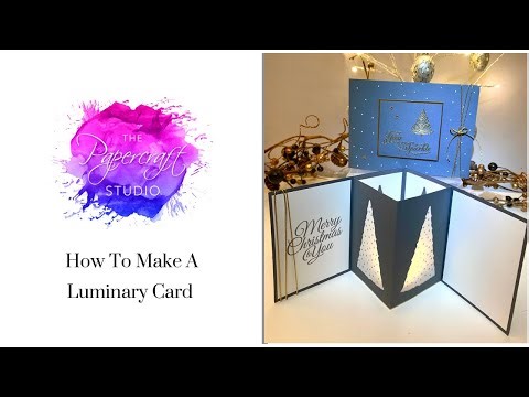 How To Make A Luminary Card